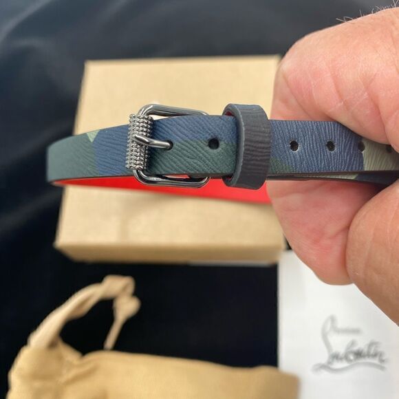 Christian Louboutin Authentic logo bracelet made in Italy - Picture 6 of 7